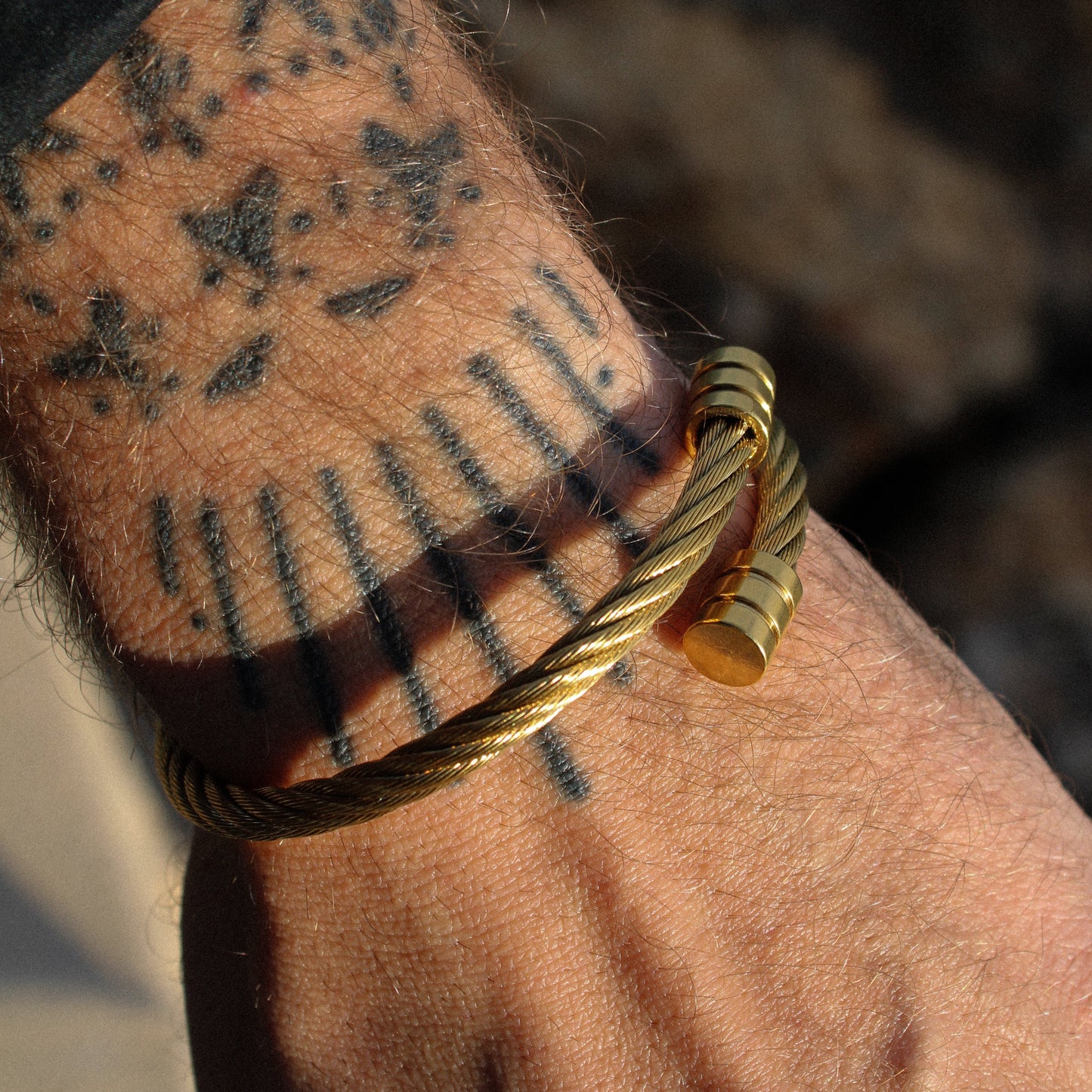 Gold Cuff Bracelet
